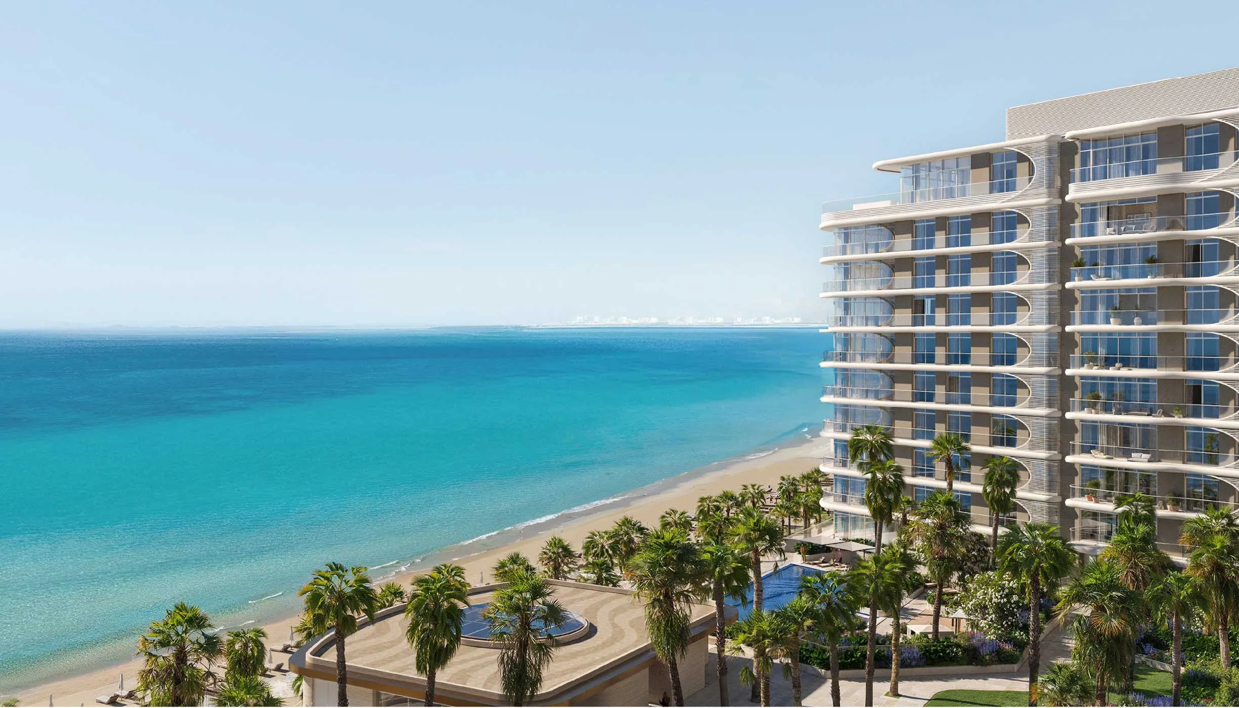 Fahid Beach Terraces in Abu Dhabi