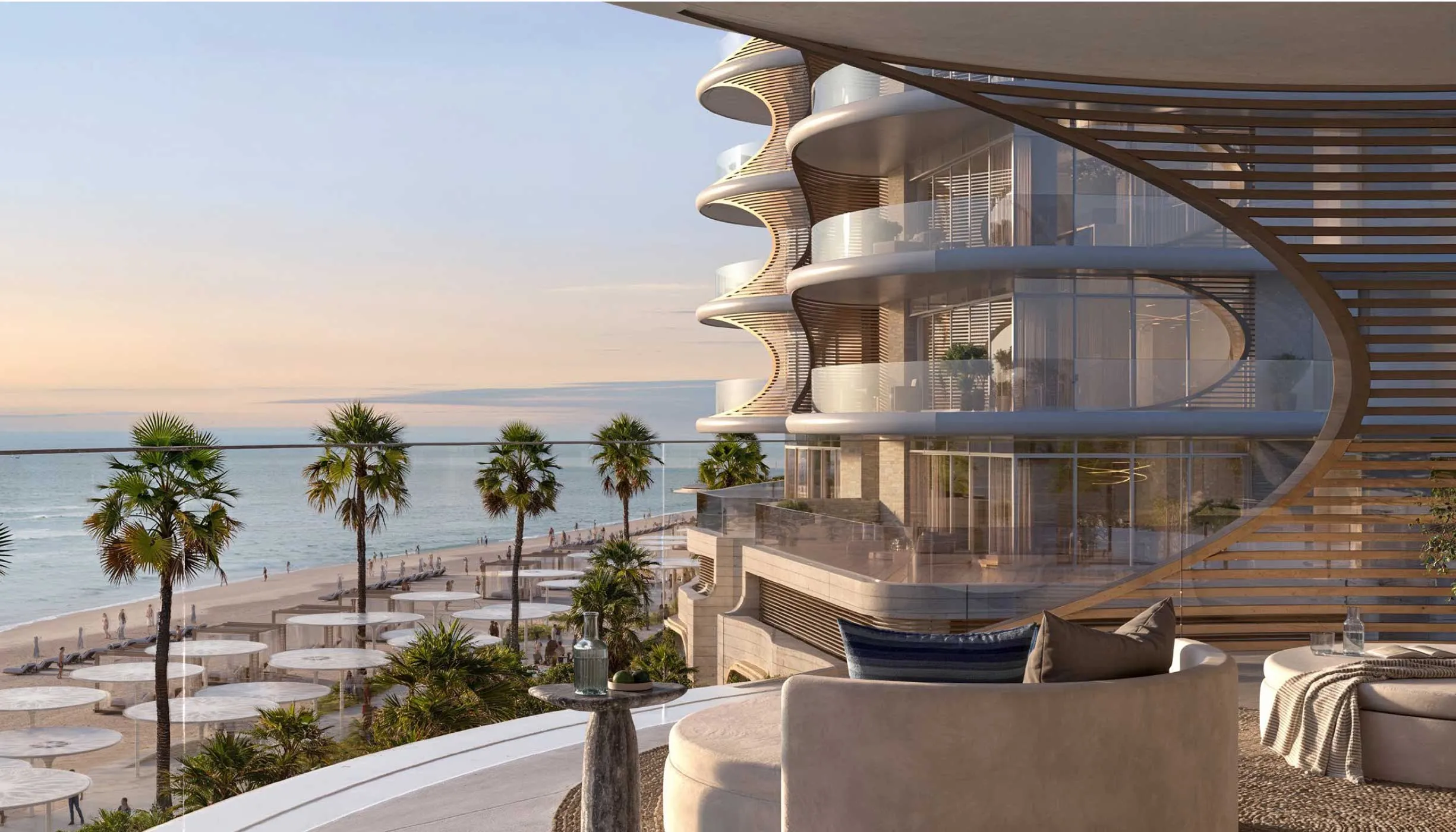 Fahid Beach Terraces in Abu Dhabi