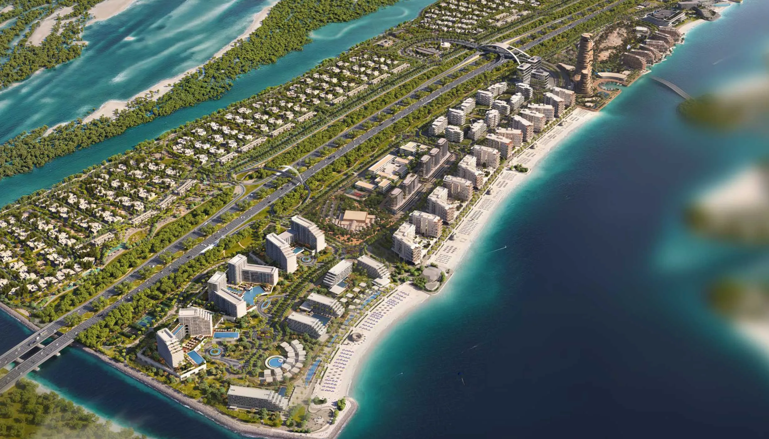 Fahid Beach Terraces in Abu Dhabi